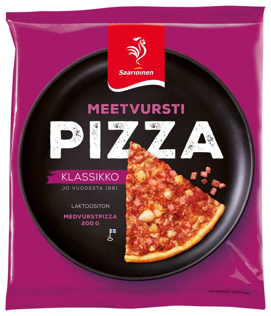 Meetvurstipizza 200 g | Sinivalkoinen Valinta